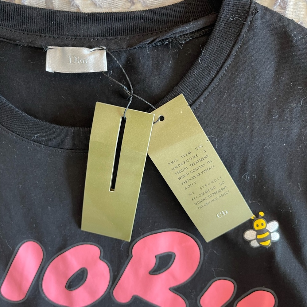 Dior x KAWS Black Tshirt